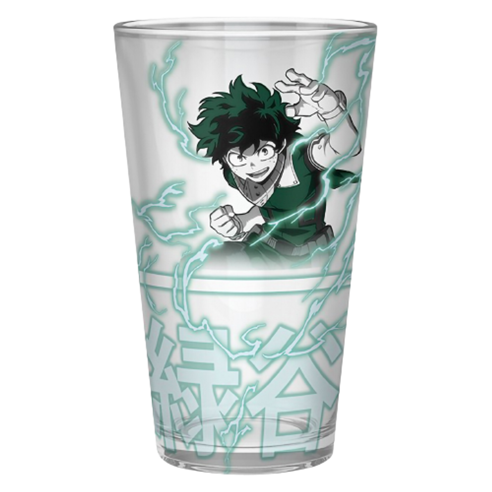 Бокал стеклянный ABYstyle My Hero Academia Large Glass Izuku & Bakugo
