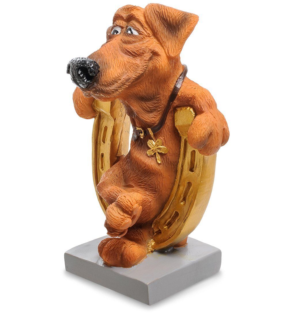 RV-914 Статуэтка Собака «Подкова на счастье» (W.Stratford)