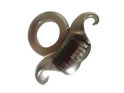 Дымчатое эрекционное виброкольцо Бычья сила (Цвет: дымчатый)