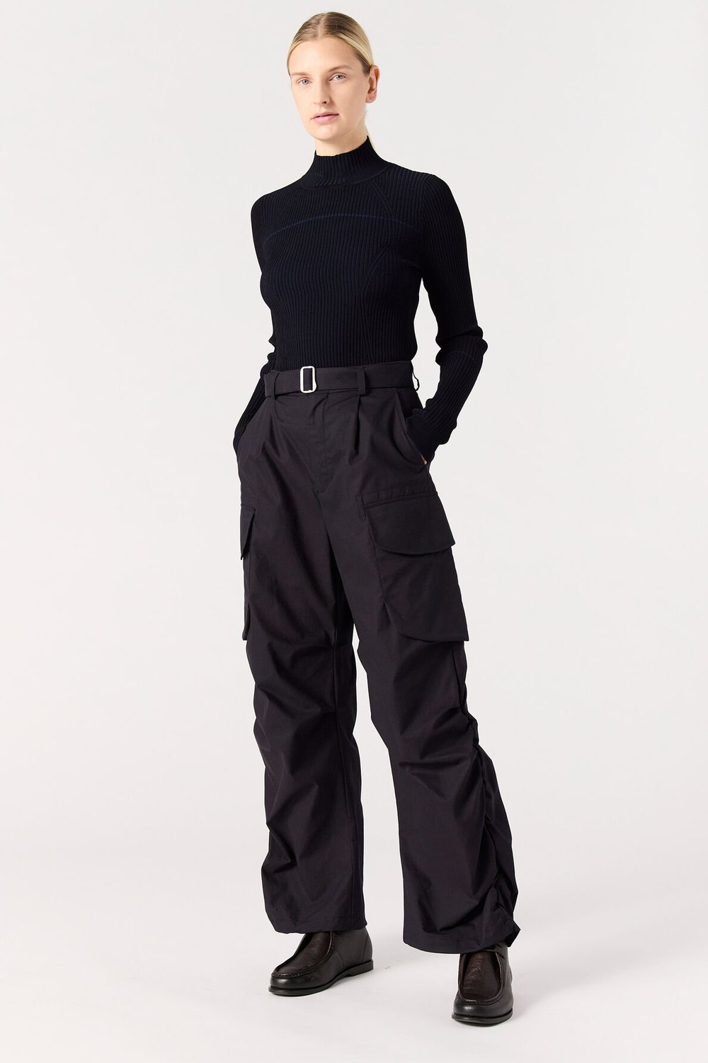 Карго брюки жен. Parajumpers TOMOE 710 т.синий