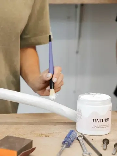 Грунт адгезионный TINTURIA для мебели и декора 0,75 кг белый