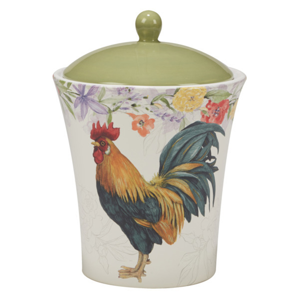 Банка для печенья 3.1л Certified Int. Петушки на лугу