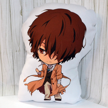 Подушка "Проза бродячих псов / Великий из бродячих псов - Дазай"