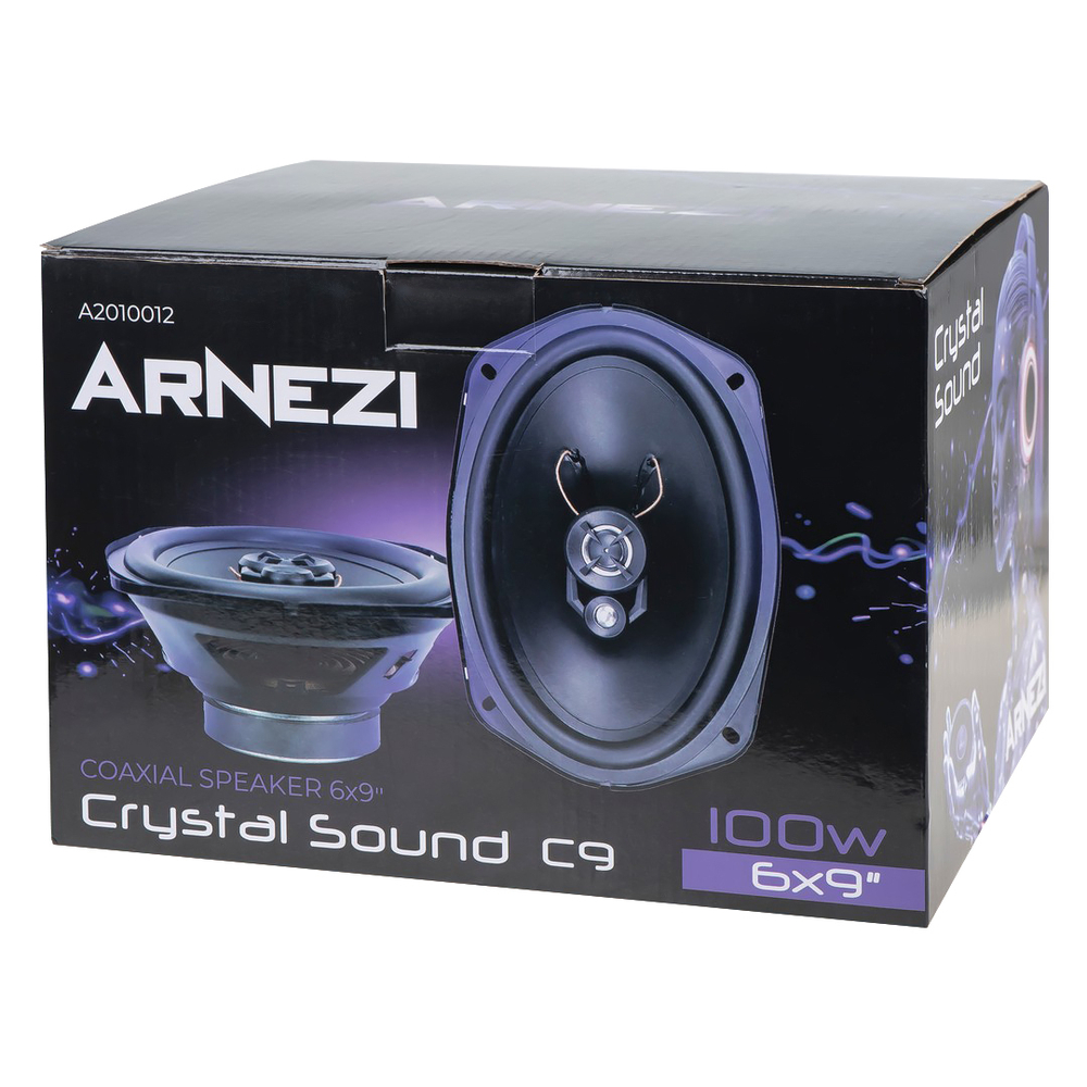 Колонки ARNEZI Crystal Sound С9, 6х9" 3-х полосные, 2шт, , Max Вт ARNEZI A2010012