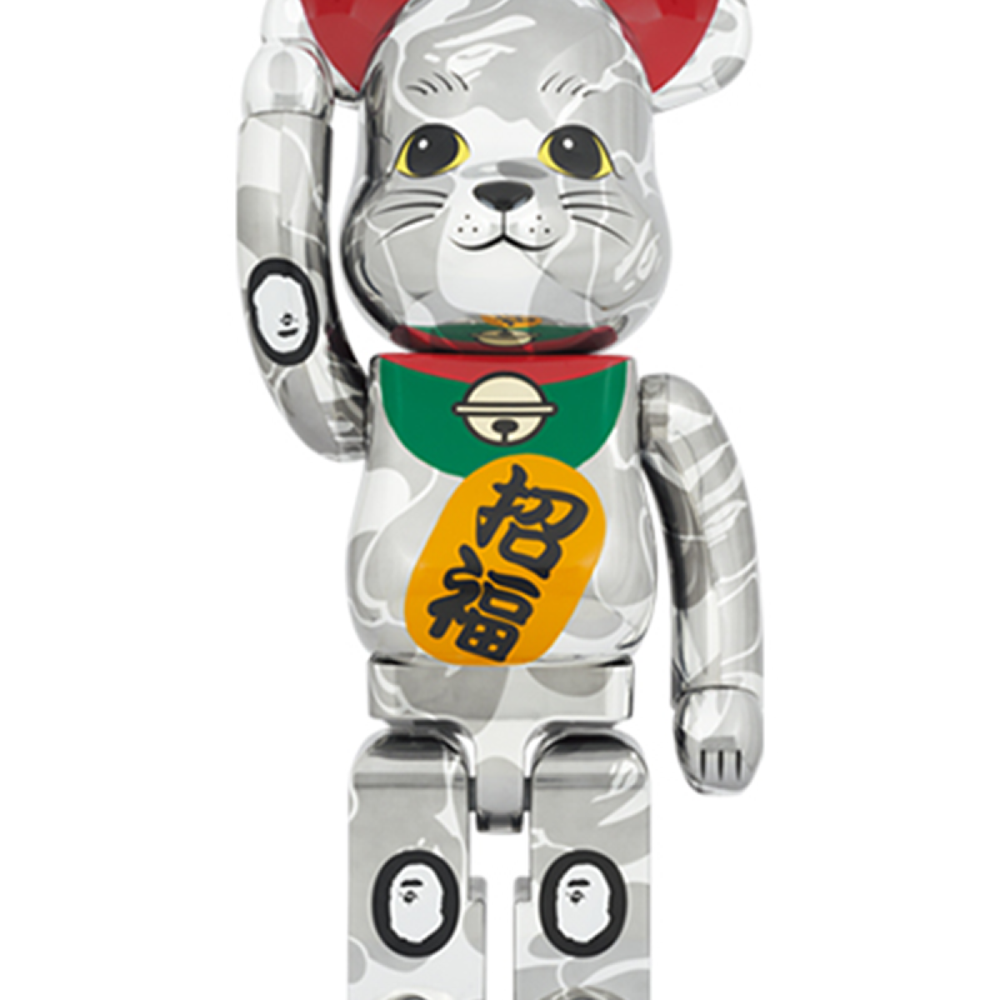 Дизайнерские игрушки BE@RBRICK x BAPE(R) 1000% 70cm, 3907823-640475636