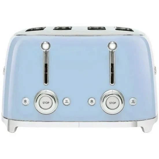 Тостер SMEG TSF03PBEU, пастельный голубой