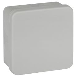 Распаячная коробка ЭРА KOR-80-80-40-9g-2MP двухкомпонентная HF стойкая к УФ 80х80х40мм серая прямой монтаж IP67