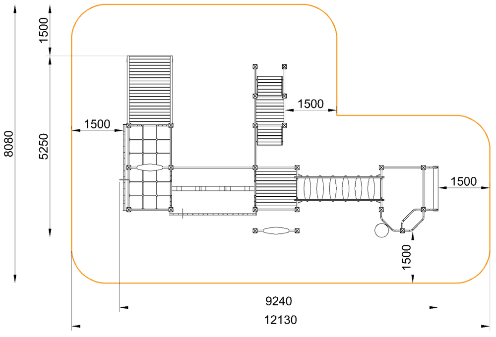 Спортивный комплекс Алтай ДГ300.00.1