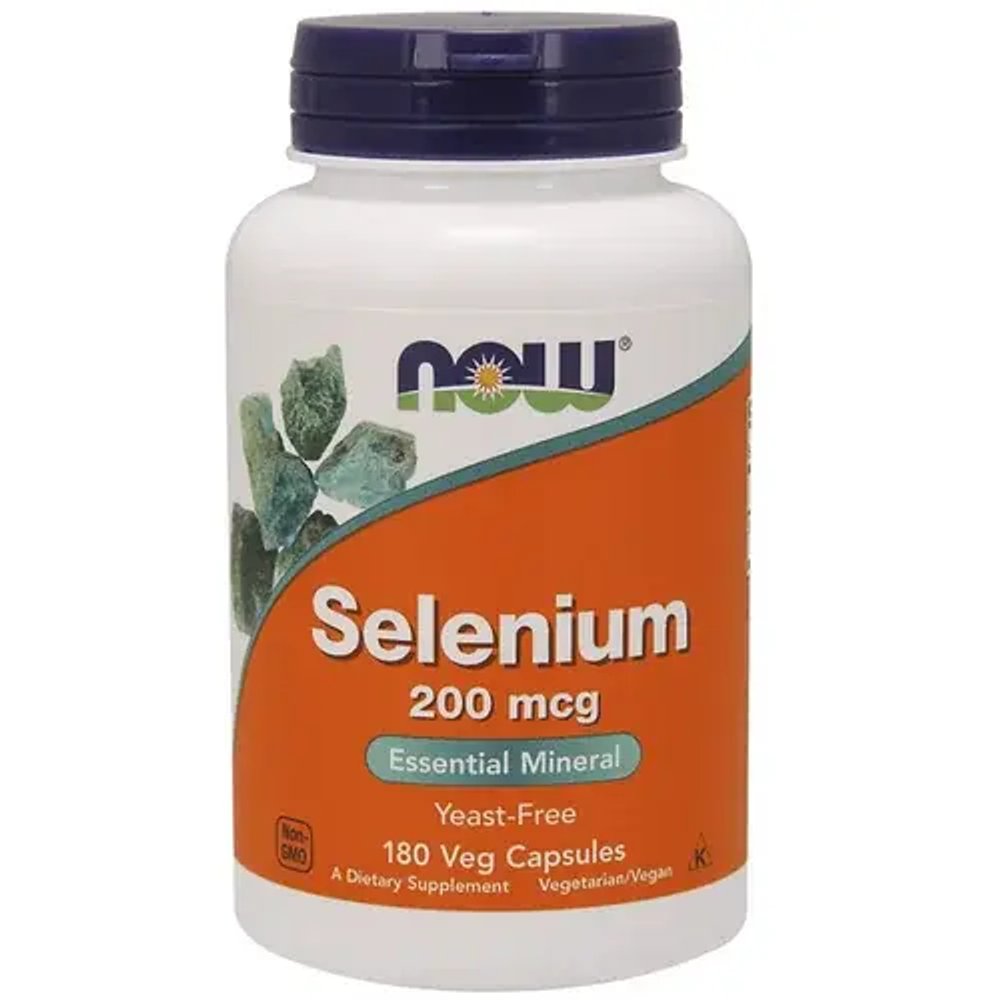 Now Foods Selenium - 180 капсул