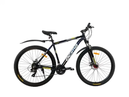 Велосипед Wolf 29" 21скор (Shimano, алюминиевая рама, диск тормо., блок вилки) Синий (W-400)
