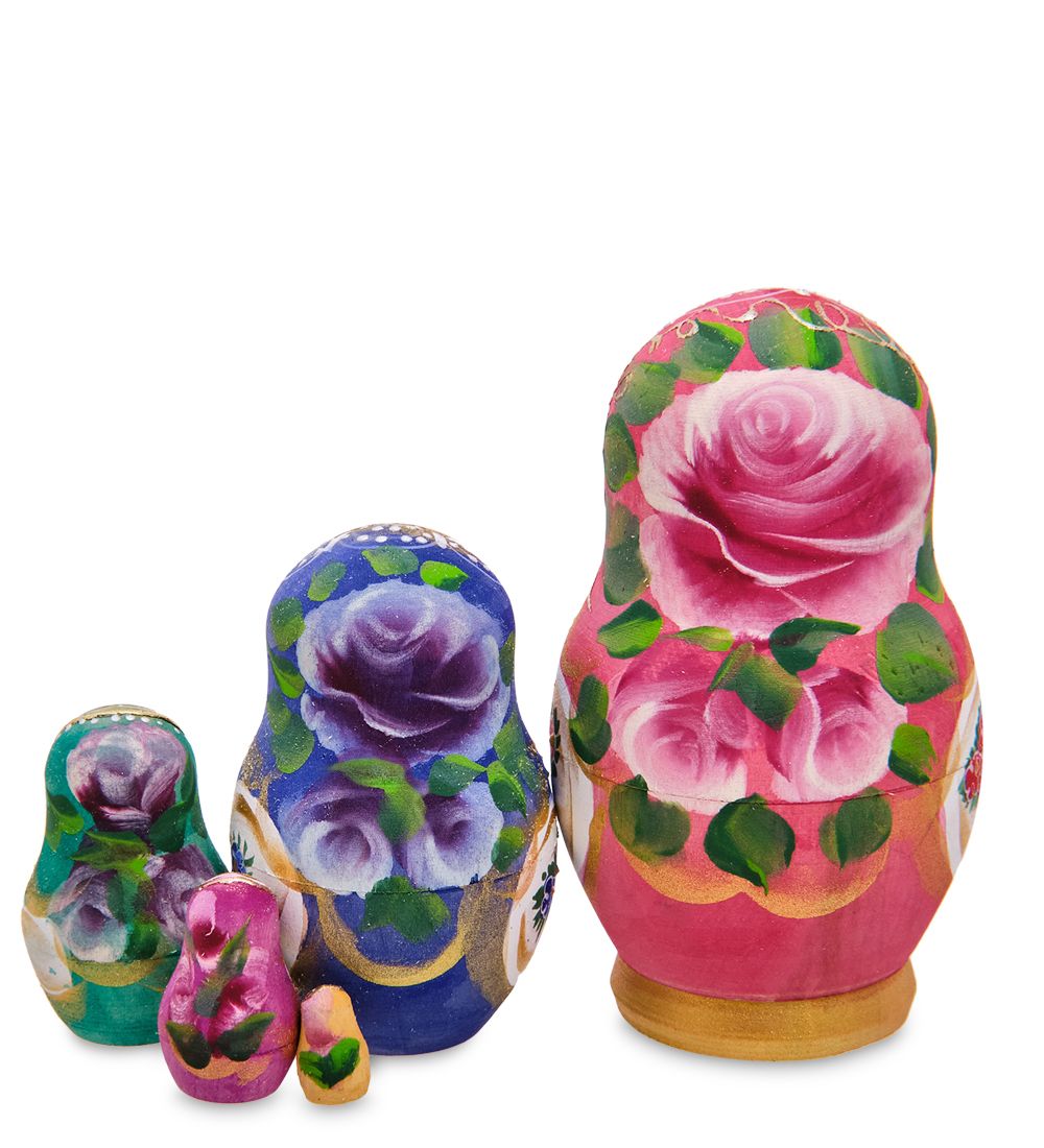 Народные промыслы МР-44/ 3-E Матрешка 5м «Василина» мал.