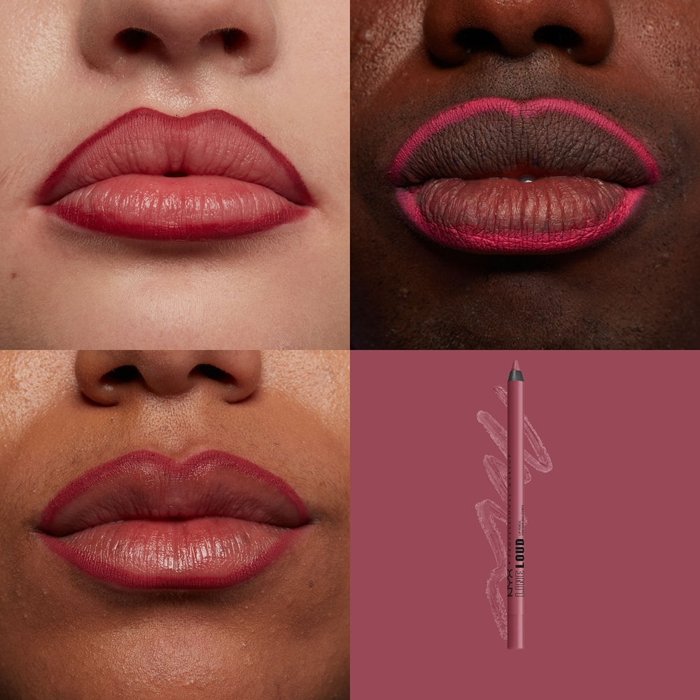 NYX Professional Makeup Line Loud Vegan - Подводка для губ с матовым покрытием, 1,2 g