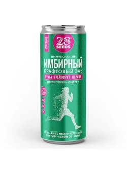 Имбирный эль Пребио «Гуава + Грейпфрут + Корица»