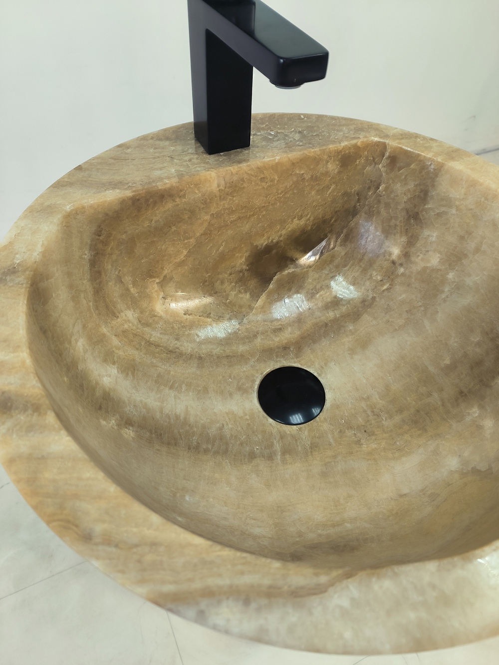 Раковина напольная из оникса Sunset ON-61352 (45*45*90)