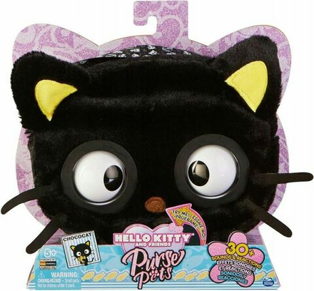 Сумка детская Spin Master Print Perfect Hello Kitty Chococat - Интерактивная сумка Хелло Китти черного цвета - Спин мастер 6065147, 20138779