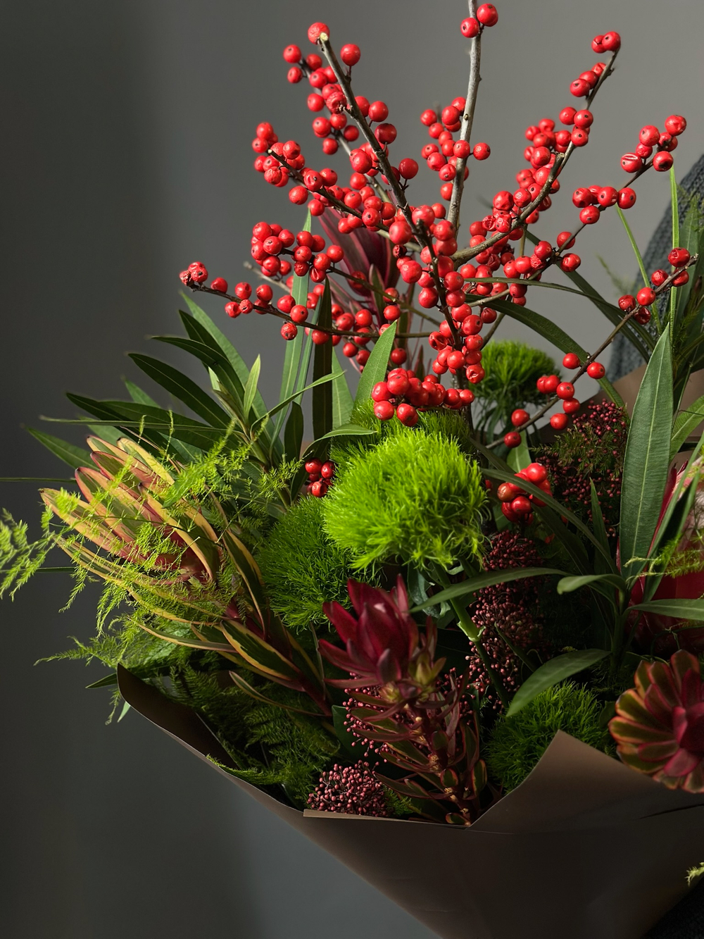 Авторский букет «Экзотический реквием»