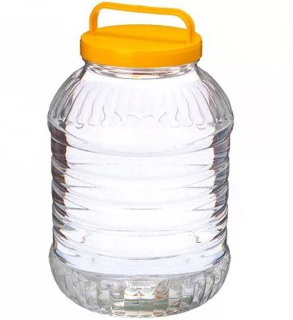 Бак 5 л со штуцером (прозр.)