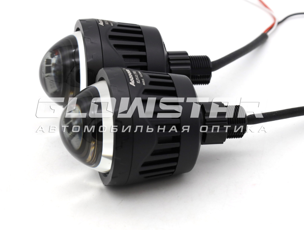 Модули дальнего света Aozoom KLPS-01 PRO 2025 2.5 дюйма, 12V, 38W (комплект, 2шт)