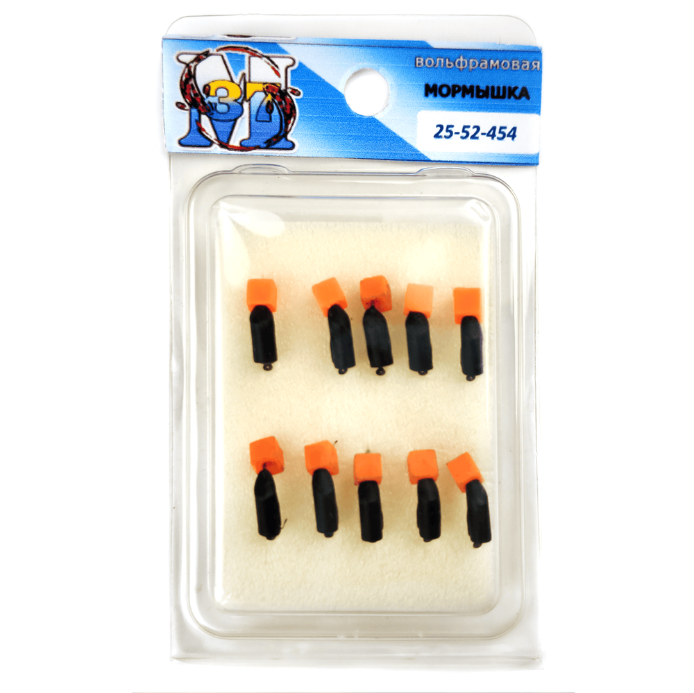 Мормышка "Столбик" с коронкой + подвеска (2.5мм)