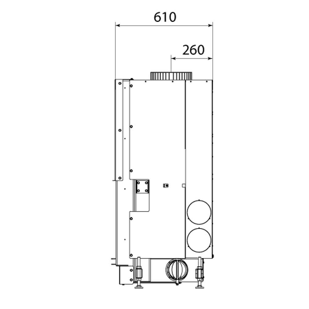 КАМИННАЯ ТОПКА HF 1100G (STAV)