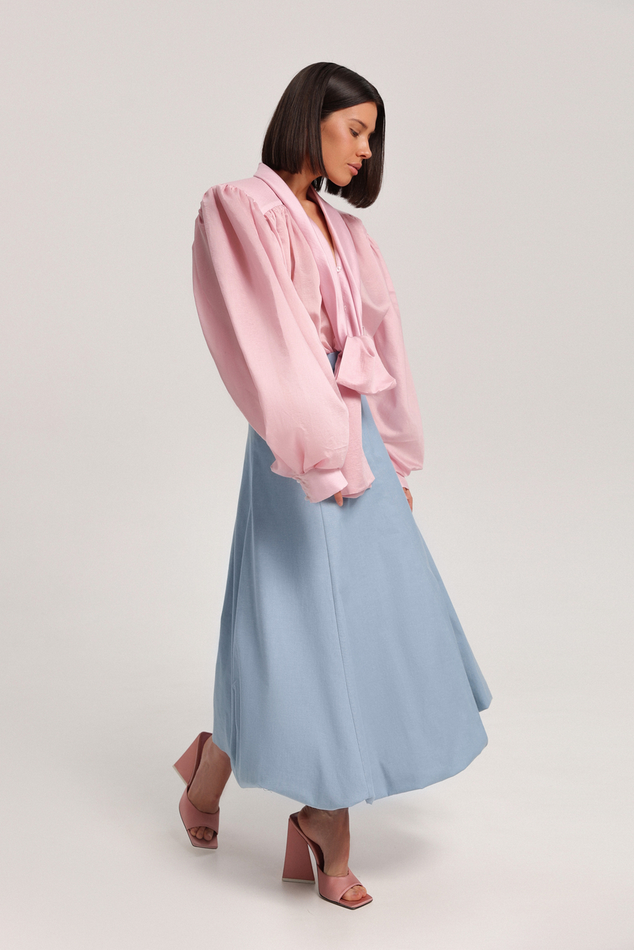 Блуза с бантом