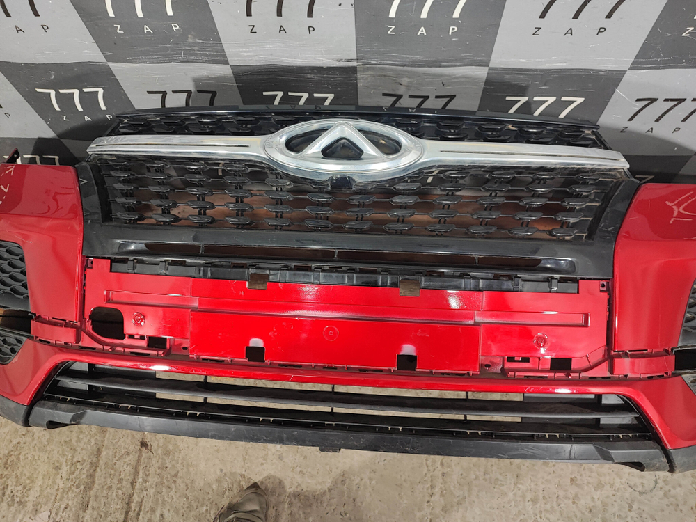 Бампер передний в сборе Chery Tiggo 4 18-нв Б/У Оригинал 602000483AADQJ