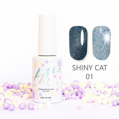 Гель-лак ТМ "HIT gel" №01 Shiny cat, 9 мл