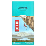 Clif Bar, Energy Bar, прохладный мятный шоколад, 12 батончиков, 68 г (2,40 унции) каждый