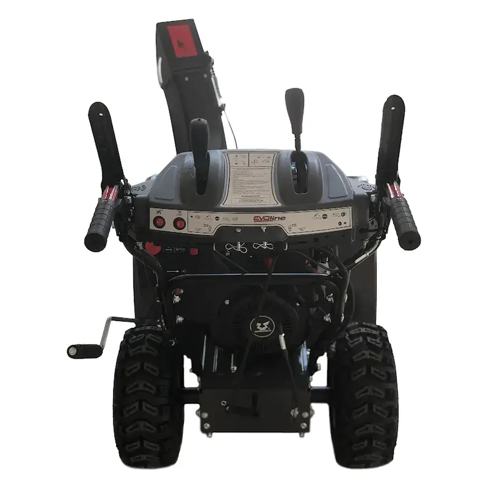 EVOline SBG 760 E бензиновый снегоуборщик 15 л.с. ковш 76 см, выброс 15 м, 6 вперед/2 назад