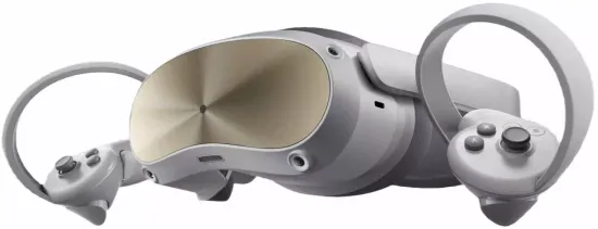 Шлем VR Pico 4 Global, 4320x2160, 128 ГБ, 90 Гц, базовая, белый