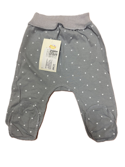 Ползунки пояс рибана из кулирки (100% хлопок) швы наружу на рост 62см