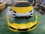 Передний бампер в стиле Tecnica для Lamborghini Huracan LP580 LP610 Evo 2014-2023 Ламборгини Хуракан