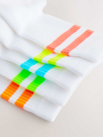 Носки хлопковые для мальчика Next AL5-808, 5 шт., Белый