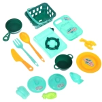 Набор посуды «Маленькая кухня», 15 предметов, 25*21 см, в ассортименте