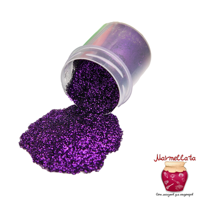 Блестки декоративные (Глиттер) темно-фиолетовый, 10 г.