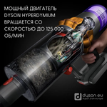 Беспроводной пылесос Dyson V15s Detect Submarine (SV47) Yellow / Nickel