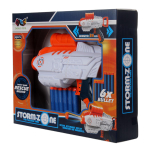 Пистолет с мягк.пулями, коробка Z1002-1