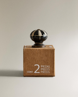 Мебельная ручка Zara Home, 3х3х6.5 см, керамика, 2 шт., 3345/555