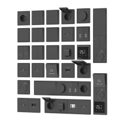 Donel Розетка, механизм розетки Schuko с заземляющим контактом 16А 250 В на винтах R98, DA18800