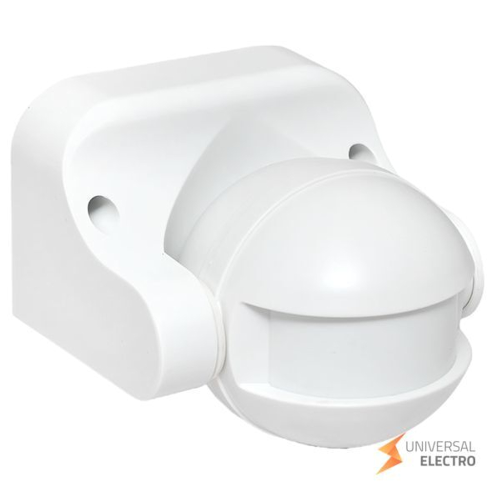 Микроволновый датчик движения бел, 1200Вт 180гр, до 15м IP44 MW-702 EKF PROxima