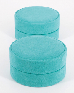 Круглая коробочка «Франческа» для ювелирного комплекта