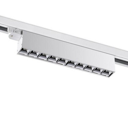358844 PORT NT22 260 белый Светильник трехфазный трековый светодиодный IP20 LED 4000K 16W 220V ITER