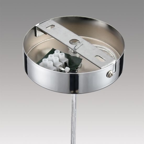 8064/1A MODERNI LN25 298 хром/зеленый, металл/стекло Подвесной светильник E27 1*60W 220V LORENZO