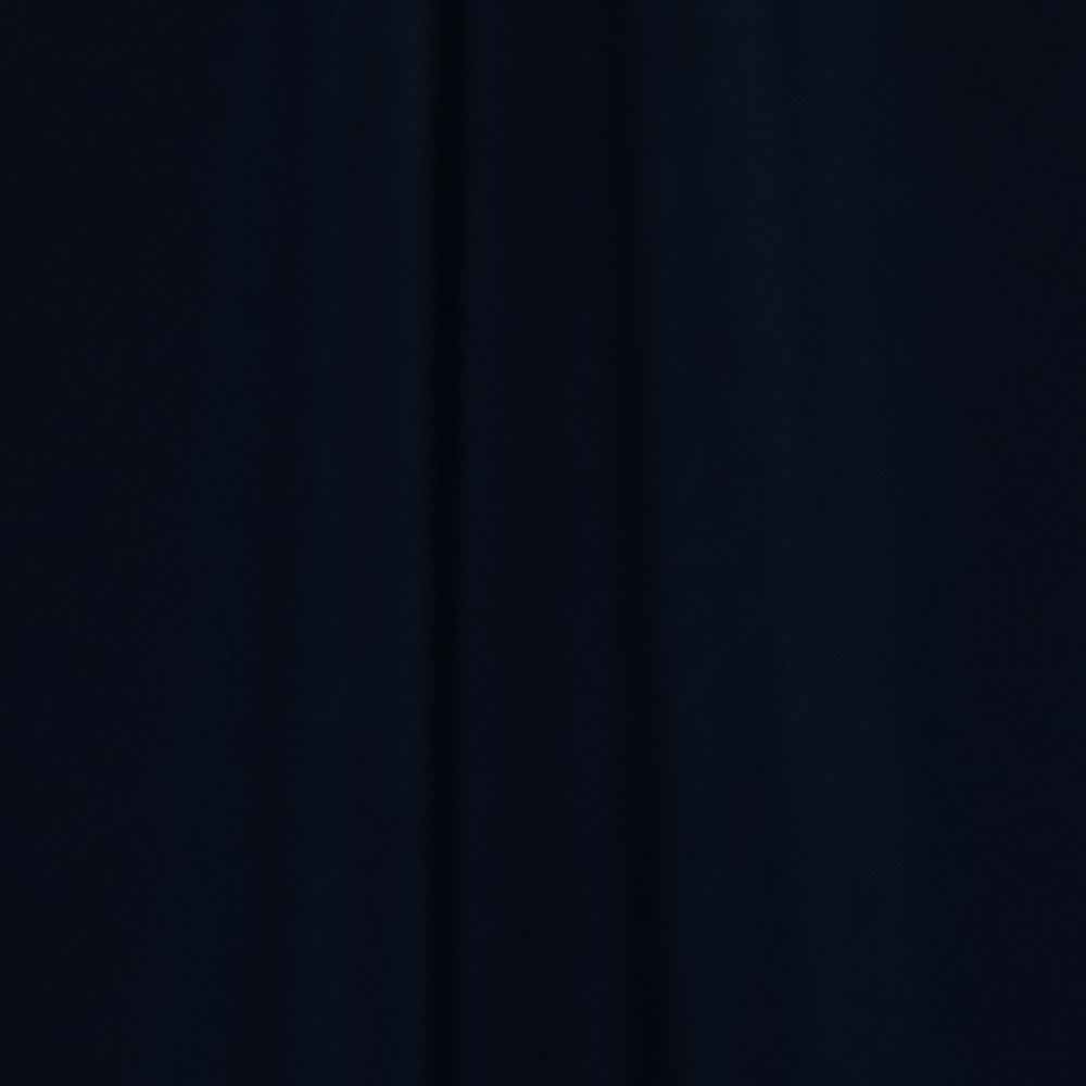 Шёлковый крепдешин (57 г/м2) чернильного цвета