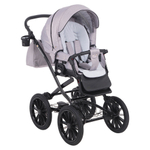 Детская коляска Adamex Chantal Retro 3 в 1 C202 (св.серый )