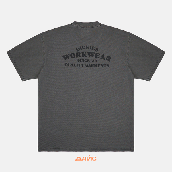Футболка Dickies Christiana Garment Dyed артикул:DK0A87QHBLK1 - купить в магазине Дайс