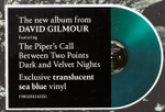 David Gilmour / Luck and Strange (Coloured Vinyl)(LP)