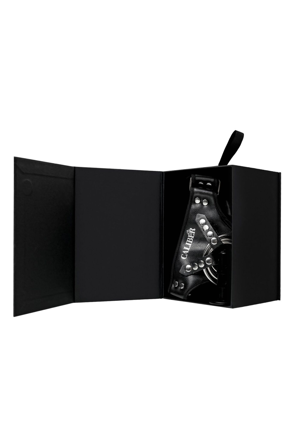 Черные трусики для страпона RealStick CALIBER (Размер: S-M-L-XL-XXL) (Цвет: черный)