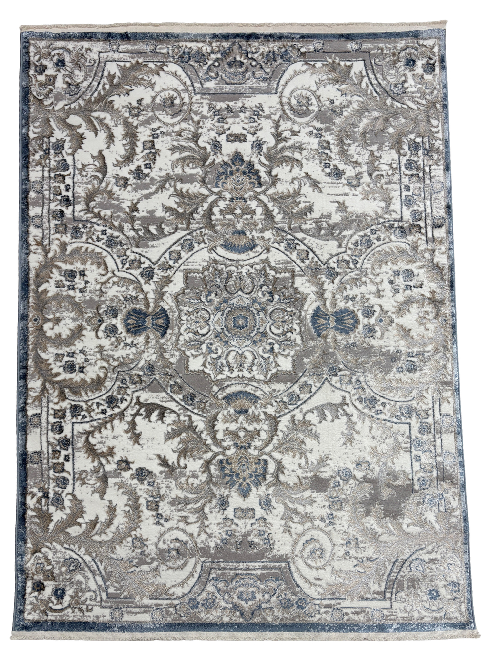 Ковер Sahara 00765A D.Blue FDY/Cream HB Прямоугольник