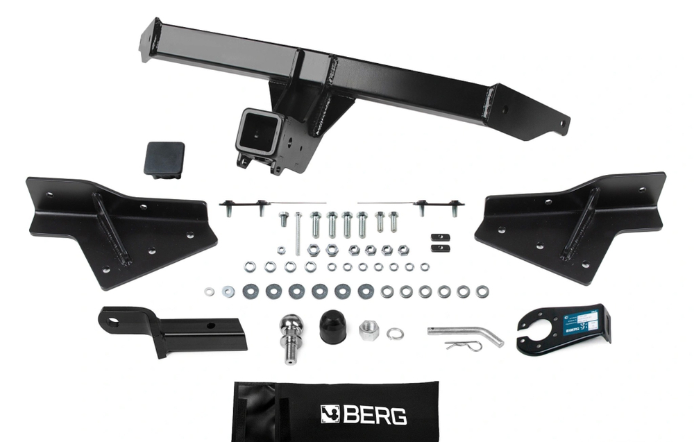 Фаркоп с эл-кой Smart для Haval F7 2024-, под квадрат Berg.F.9416.002